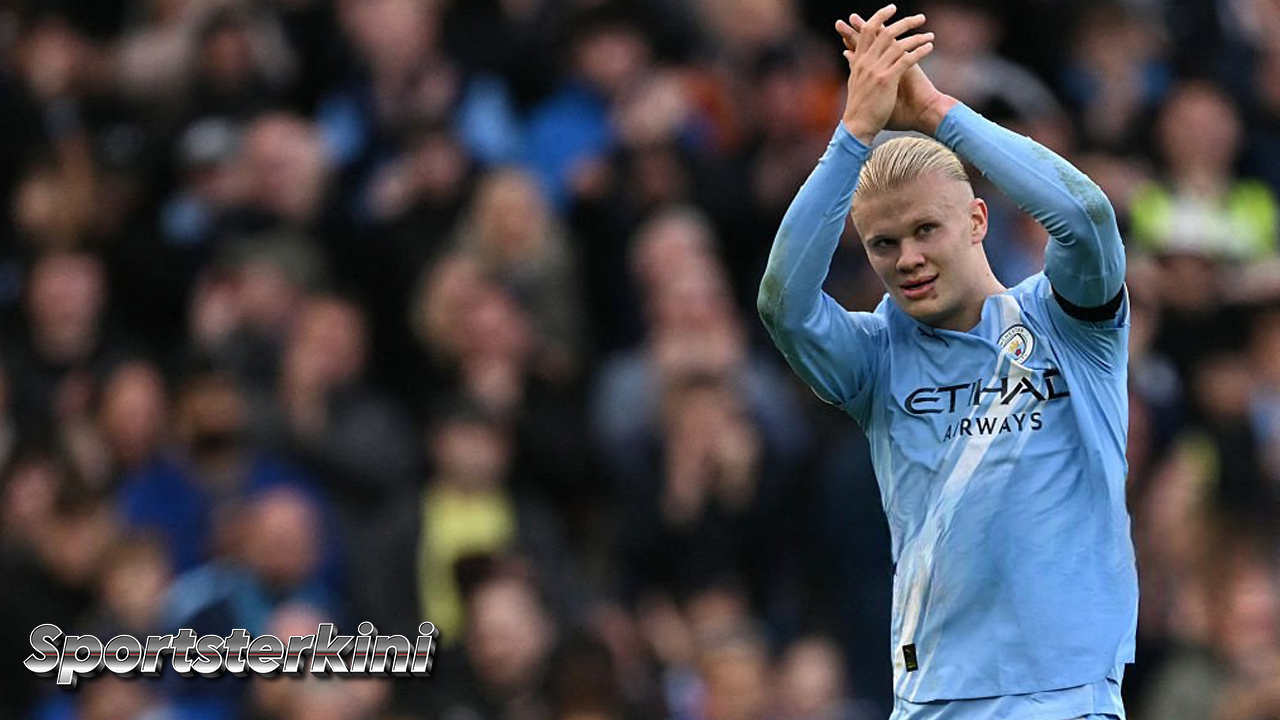 Cetak Brace di Derby Manchester, Guardiola Sanjung Haaland Sang Predator